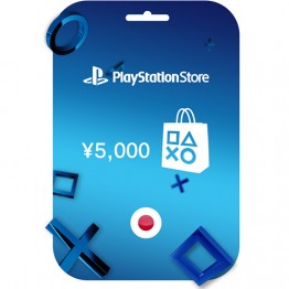 PSN 5000 ¥ Gift Card JPN دیجیتالی